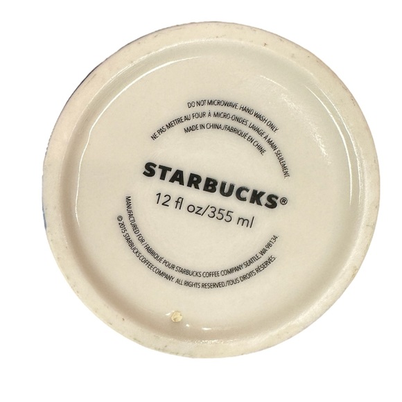 2015 Starbucks Hawaii Ceramic Travel Tumbler - Picture 4 of 8